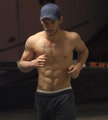 alex shirtless