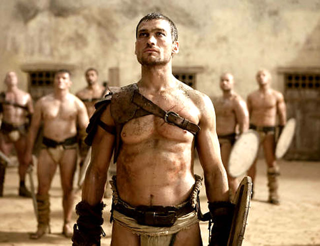 Watch Andy Whitfield Spartacus naked sex scenes!