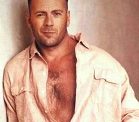 Bruce Willis nude