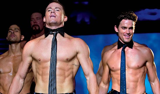 Channing Tatum with Matt Bomer in Magic Mike