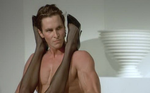Funny Christian Bale Nude Sex in American Psycho