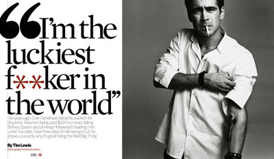 Colin Farrell nude