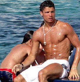 Cristiano Ronaldo nude