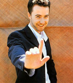 Edward Norton nude