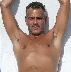 George Clooney nude