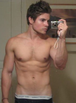 Josh Henderson shirtless