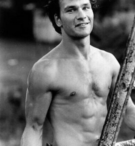 Patrick Swayze nude