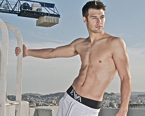 Ryan Guzman emporio armani