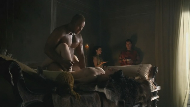Watch Spartacus sex scenes!
