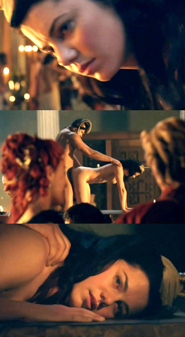 Watch Spartacus sex scenes!