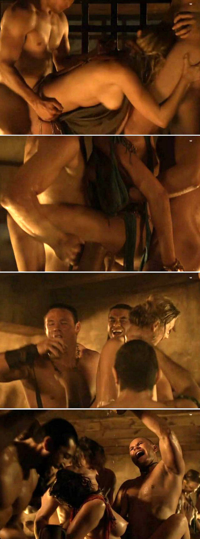 Watch Spartacus sex scenes!