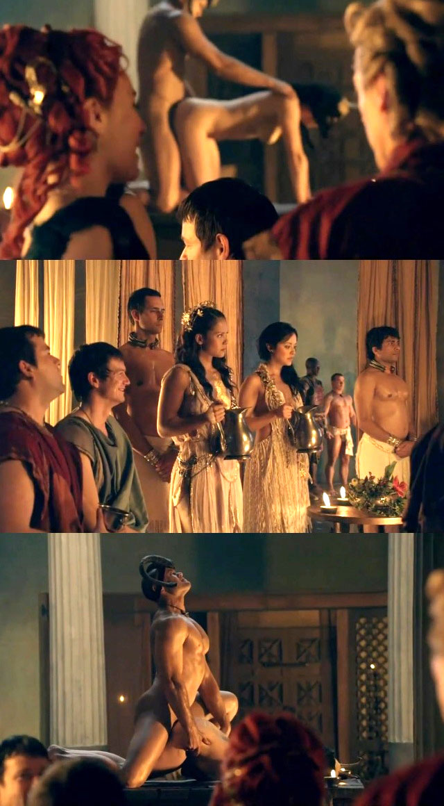 Watch Spartacus sex scenes!