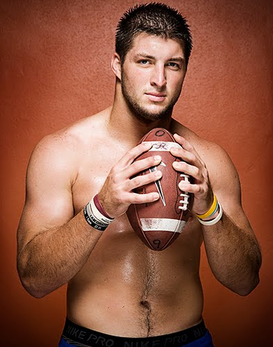 tim tebow shirtless