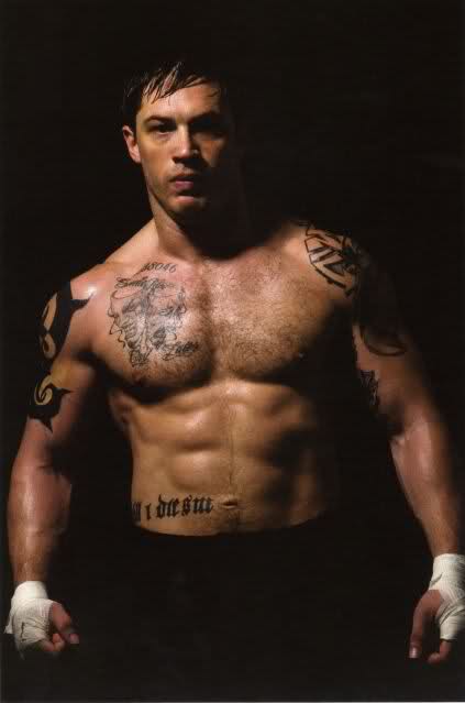 Tom Hardy shirtless warrior