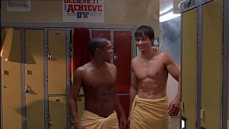 Tom Welling Shirtless in Locker Room
