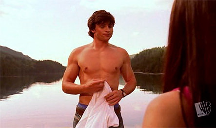 Tom Welling Shirtless Smallville